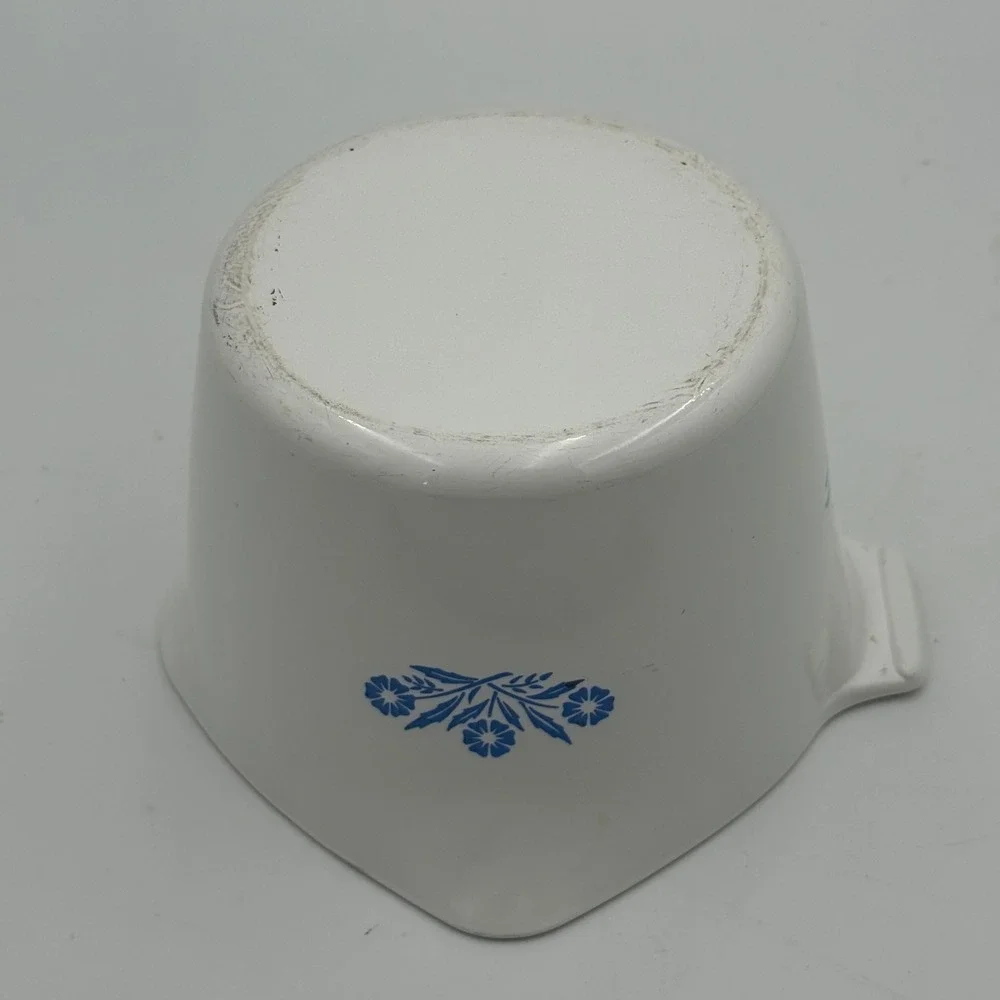 Vintage Corning Ware Blue Cornflower 1 Qt Saucemaker Measuring Cup 4 Cup 32 Oz